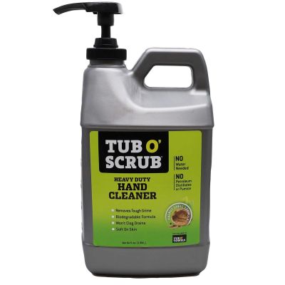 FDPTS64 image(0) - Tub O' Towels Tub O' Scrub Heavy Duty Hand Cleaner, 64 oz.