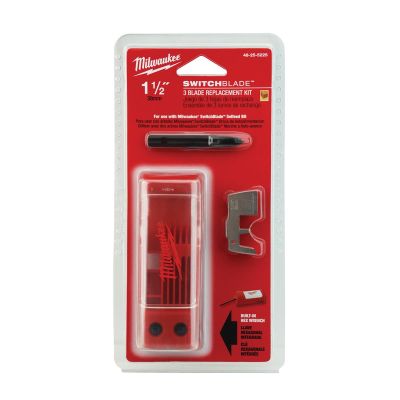 MLW48-25-5225 image(0) - Milwaukee Tool SWITCHBLADE 3 Blade Replacement Kit 1-1/2"