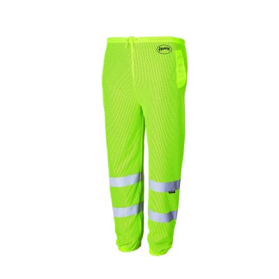 SRWV1070760U-45XL image(0) - Pioneer Pioneer - Mesh Safety Pants - Hi-Viz Yellow/Green - Size 4XL/5XL