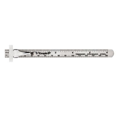 MLW2730 image(0) - 6 Pocket Ruler-Stainless Steel