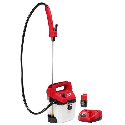 MLW2528-21G1 image(0) - Milwaukee Tool M12 1 Gallon Handheld Sprayer Kit