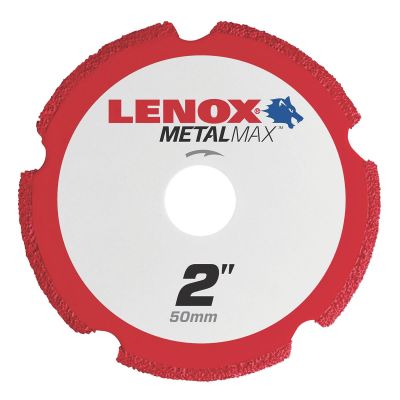 LEX1972917 image(0) - Lenox Tools LENOX Metal Max DIAM CUTOFF WHEEL DG 2" X 3/8"