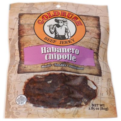 GRJ72135 image(0) - Gold Rush Jerky Habanero Chipotle 2.85 oz. Beef Jerky - 12 Count (3 lbs.)