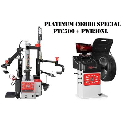 ATEAP-TCWB-COMBO2 image(0) - Atlas Equipment Platinum PTC500 Tire Changer + PWB90XL Wheel Balancer Combo Package (WILL CALL)