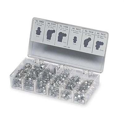 LIN5469 image(0) - Lincoln Lubrication 100 Piece Lube Fitting Assortment