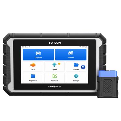TOPAD900BT image(0) - ArtiDiag900BT - 7" Bluetooth Scan Tool w/Serv Functions & Bi-Directional