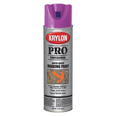 DUP7319 image(0) - Krylon Mark Paint Fluorescent Purple 15 oz.