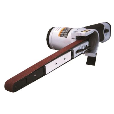 AST3037 image(0) - Astro Pneumatic Air Belt Sander (1/2" x 18") with 3pc Belts
