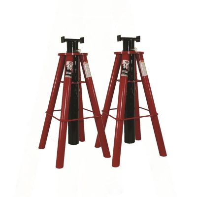 INT3310B image(0) - American Forge & Foundry AFF - Jack Stands - 10 Ton Capacity - Pin Style - High Lift - Pair