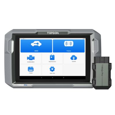 TOPTNPRO image(0) - Topdon T-Ninja Pro - 8" Tablet Key Programming Tool Read Pins, Add & Erase Keys