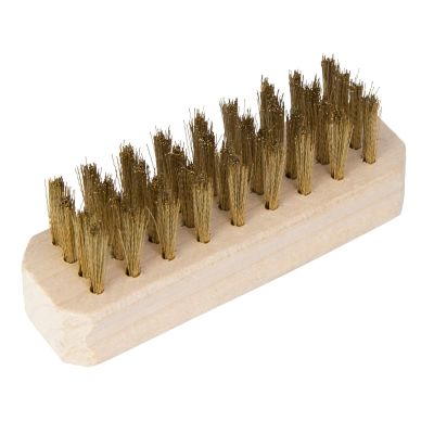 JSP96495 image(0) - J S Products 3-1/4-Inch x 1-Inch Brass Tire Repair Brush
