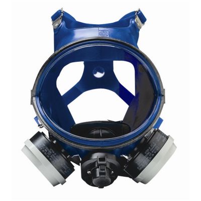 SAS4161-10 image(0) - Professional Blue Full-Face Respirator - Organic Vapor/N95 Particulate