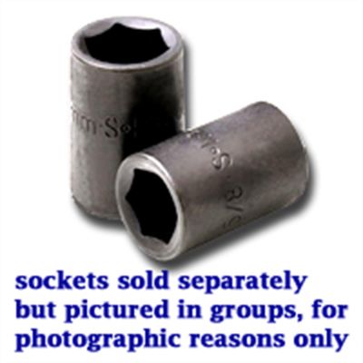 SKT34058 image(0) - S K Hand Tools SOCKET IMPACT 8MM 1/2IN. DRIVE STD 6 POINT