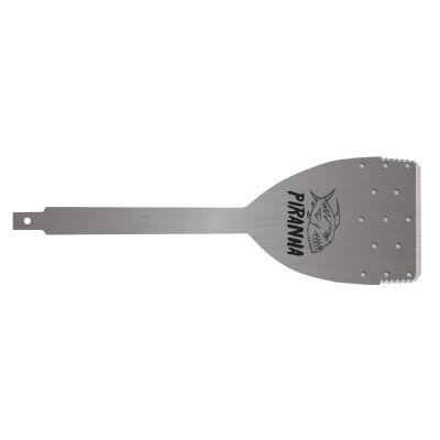 EQLPHB174 image(0) - Equalizer Industries The Equalizer® Piranha™ blade uses the samecutting technology as the original HydroBlade™but also incorporates serration on a portion ofeach side of the blade, making cutting from leftto right and 