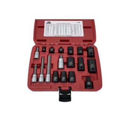 CTA7394 image(1) - CTA Manufacturing 18 Pc. Euro Brake Caliper Socket Set