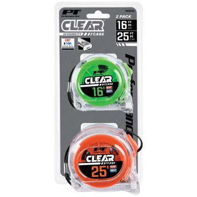 WLMW5038 image(0) - 2 pc. Clear Tape Measure Set
