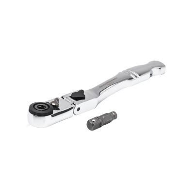 KDT81025 image(0) - GearWrench 1/4 Dr. Slim Head Ratchet, 6" Handle