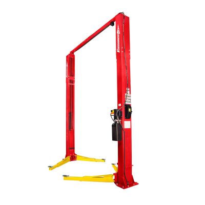 ROTF12N301RD image(0) - Forward Lift 12,000 2 Post Symmetric Lift With 2 Stage Front & Rear Arms. Adjustable Widths Options. Includes Low Profile Truck Adapters With 3.5" & 5" Extensions With Storage Rack.   Min Adapter Height 4.75". Inside Colummn Width 