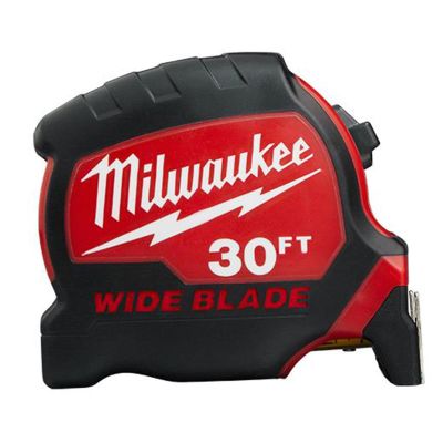 MLW48-22-0230 image(1) - Milwaukee Tool 30' Wide Blade Tape Measure