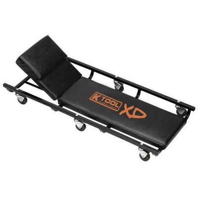 KTIXD74962 image(0) - K Tool International 40" Adjustable Headrest Metal Frame Creeper