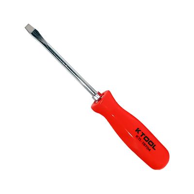KTI19704 image(0) - 4 in. Slotted Screwdriver with Orange Handle (EA)
