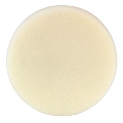 DYB79702 image(0) - 5-1/2" Dynacut White Foam  Flat Face Polishing Pad