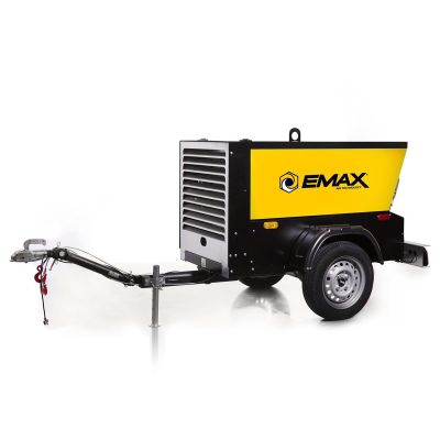 EMXEDS115TR image(0) - EMAX Trailer mounted Kubota Diesel Driven 115 CFM Rotary Screw