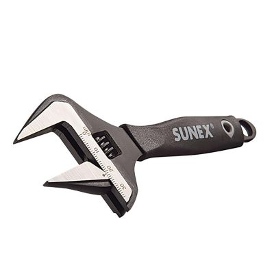 SUN9611 image(0) - Sunex 6 in. Wide Jaw Adjustable Wrench