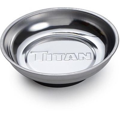 TIT11189 image(0) - TITAN 4-1/4 in. Round Magnetic Parts Tray
