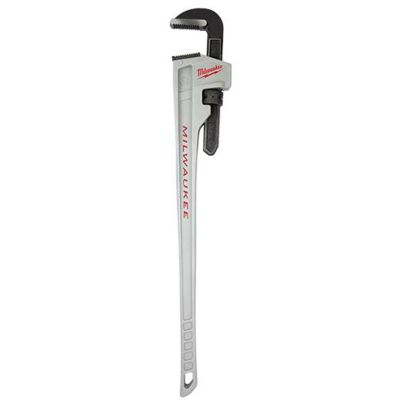 MLW48-22-7248 image(1) - Milwaukee Tool 48" Aluminum Pipe Wrench