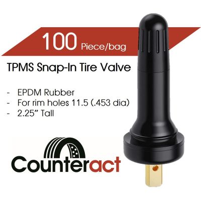 COUT13C-TPMS image(0) - TR413-TPMS Counteract Tire Valve 53.5mm (100pk)