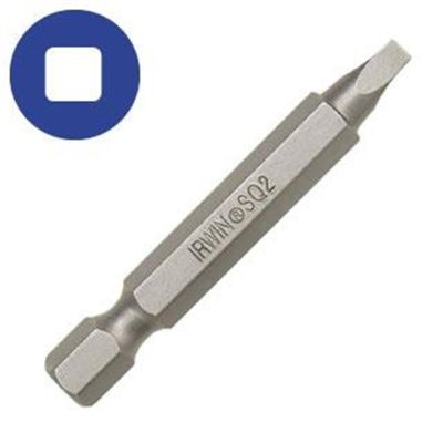 IRWIWAF23SQ2B10 image(0) - Irwin Industrial Power Bit, No. 2 Square Recess, 1/4 in. Hex Shank