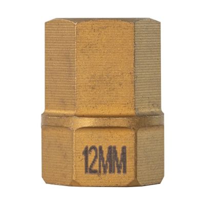 MAY16140 image(0) - Mayhew 12 MM Metric Hex Dual Drive Bit, 1/2" Drive