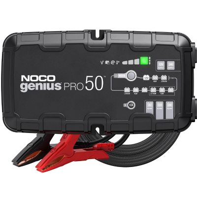 NOCGENIUSPRO50 image(0) - GENIUSPRO50 6V/12V/24V 50-Amp Smart Battery Charger