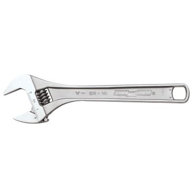 CHA806W image(0) - Channellock 6" CHROME ADJ WIDE WRENCH