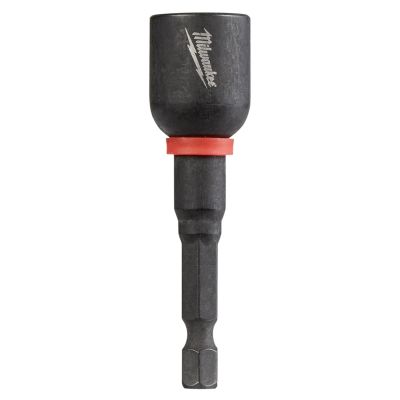 MLW49-66-4613 image(0) - Milwaukee Tool SHOCKWAVE Impact Duty 13MM x 2-9/16" Magnetic Nut Driver BULK 10