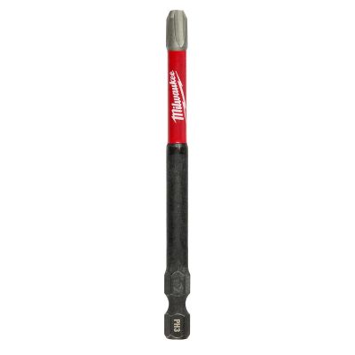 MLW48-32-4792 image(0) - Milwaukee Tool SHOCKWAVE 3-1/2” Impact Phillips #3 Power Bits (Bulk 25)