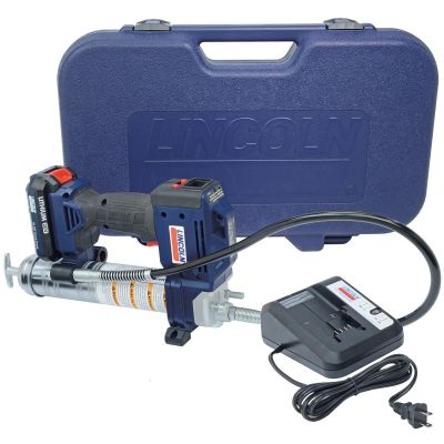 LIN1882 image(0) - Lincoln Lubrication Lithium-Ion PowerLuber 20-Volt Battery-Operated Cordless Grease Gun