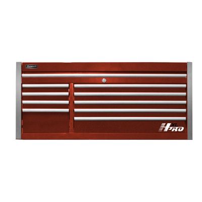 HOMHX02060103 image(0) - 60 in. HXL 9-Drawer Top Chest - Red