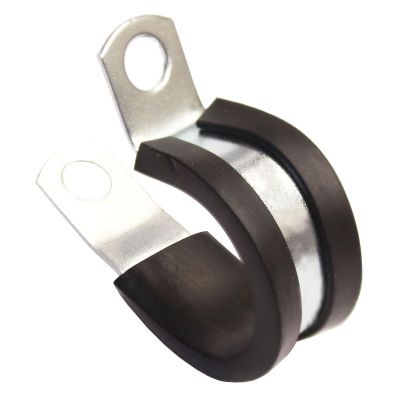 SRRCL14 image(0) - Top quality clamps include a rubberized coating to prevent damage to the line it is holding as well as any corrosion that may occur