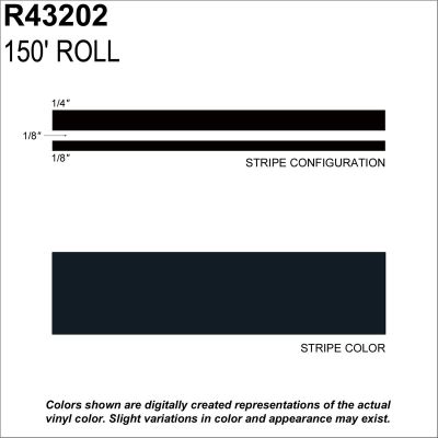 SHR43202 image(0) - MS, 1/2" X 150'; Black