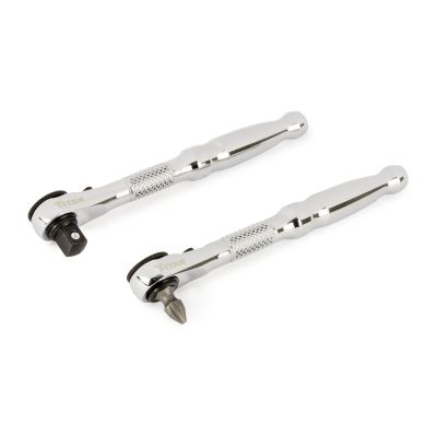 TIT11335 image(0) - 2 pc. 1/4 in. Drive Micro Ratchet and Ratcheting Bit Driver Set