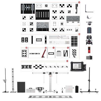 AULMA60020T image(0) - Autel MA600 LDW 2.0 T : MA600 LDW 2.0 Package inc.MA600 Frame, MS909 Tablet,Targets &ADAS Software