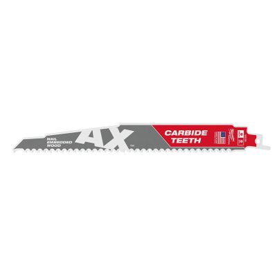 MLW48-00-5226 image(0) - Milwaukee Tool SAWZALL The AX 5 TPI 9" Carbide Blades - 1PK