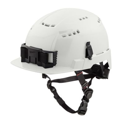 MLW48-73-1320 image(0) - White Front Brim Vented Safety Helmet - Type 2, Class C