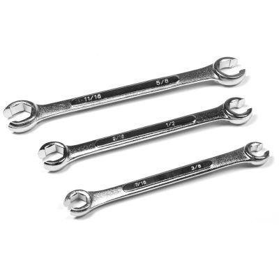 WLMW350 image(0) - Wilmar Corp. / Performance Tool 3 Pc SAE Flare Nut Wrench Set