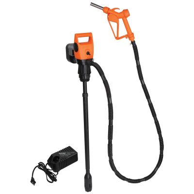 KTI72215 image(0) - K Tool International Drum Pump Electric 19.2 Volt Rechargeable