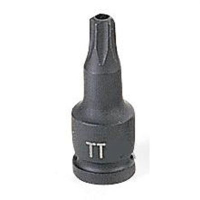 GRE909TT image(0) - Grey Pneumatic 1/4" Dr x TT9 Tamper Proof TORX Driver