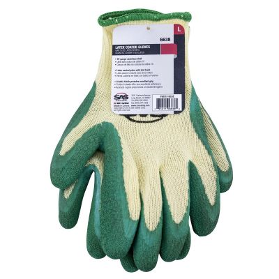 SAS6639 image(0) - Gloves Xl Grn (1-pr) Latex Abrasion Rest