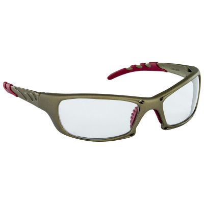 SAS542-0100 image(0) - SAS Safety GTR Safe Glasses w/ Clear Lens and Gold Frame In Polybag